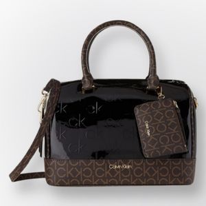 Calvin Klein Ashley Barrel Satchel